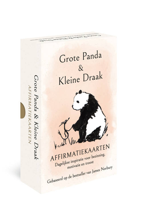 Grote Panda & Kleine Draak - Affirmatiekaarten