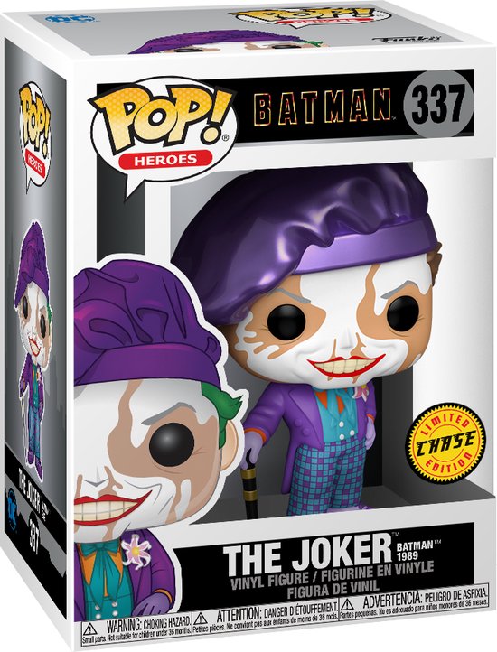 Funko Pop! Heroes - Batman: The Joker 1989 -> Limited Chase Edition 337
