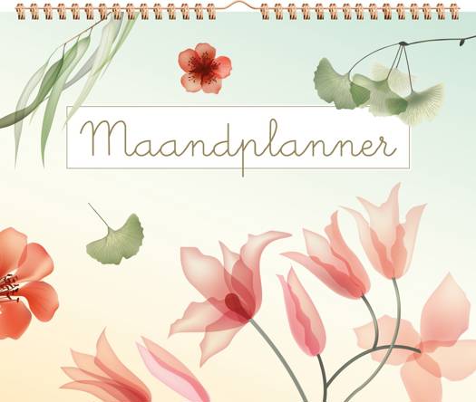 Paperstore Maandplanner Bloemen