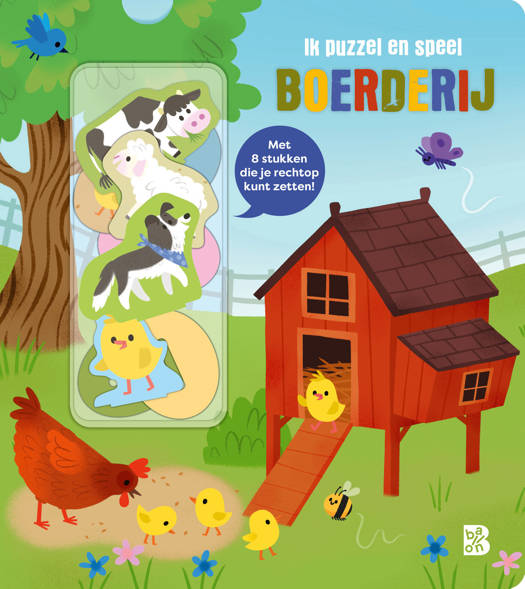 Ik puzzel en speel: Boerderij 1+