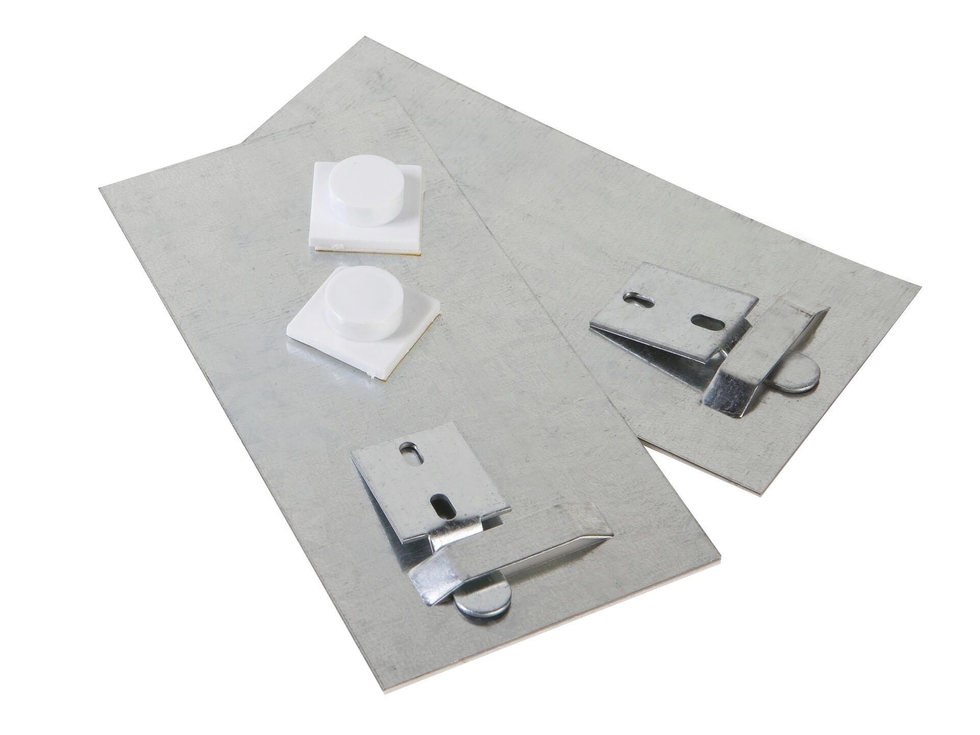 Lafiness Zelfklevende Montageplaten Metaal 2 stuks 16x8 cm