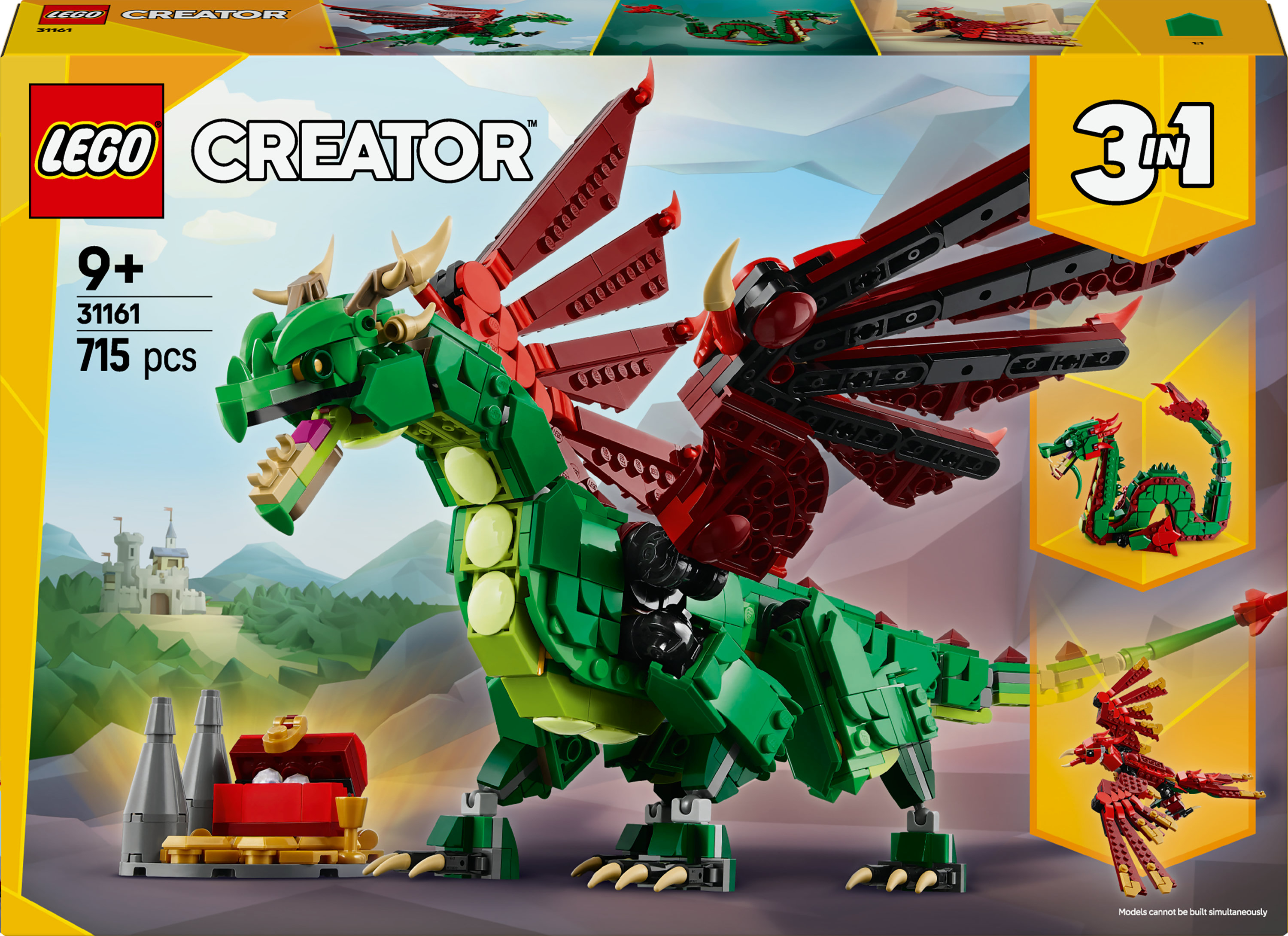 LEGO Creator 31161 Middeleeuwse Draak 