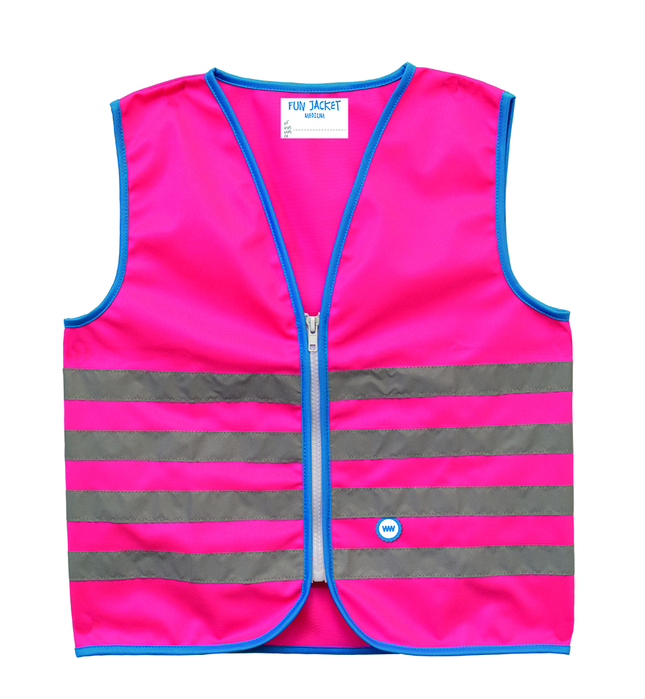 Wowow Fun Jacket roze Large fluohesje
