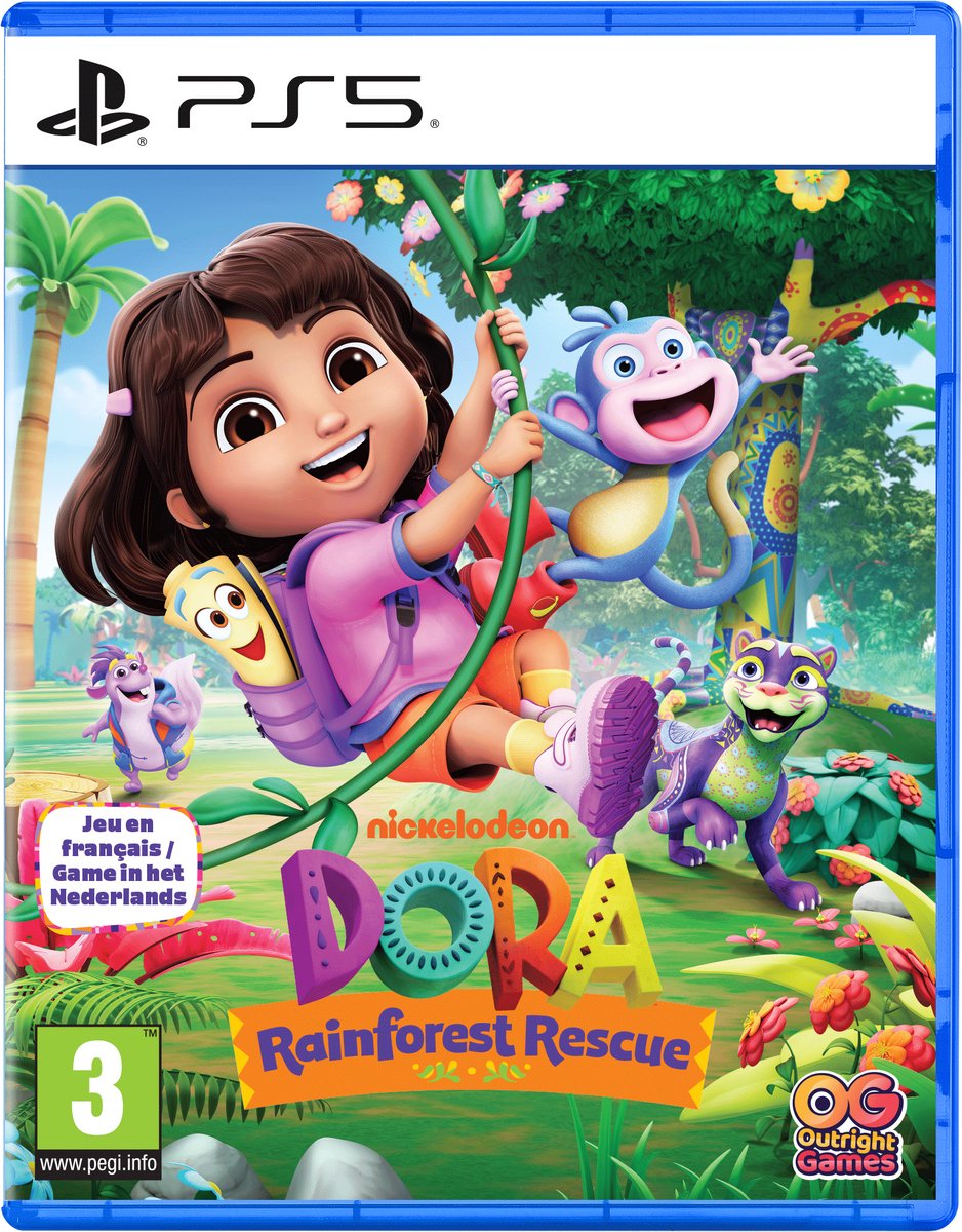 PS5 Dora Rainforest Rescue