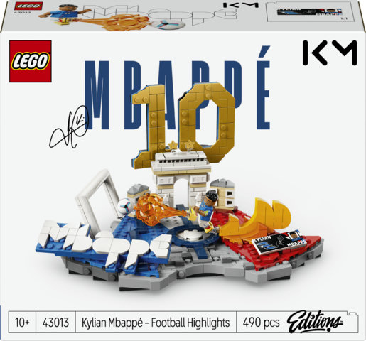 Lego Editions Football 43013 Kylian Mbappé Voetbalhoogtepunten