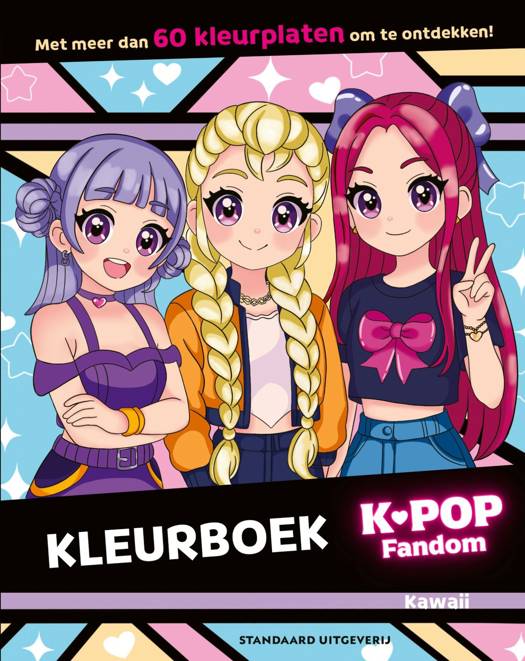 K-Pop Demon Hunters Onofficieel Kleurboek