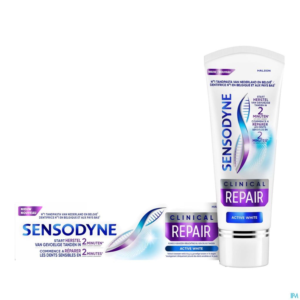 Sensodyne Tandpasta Clinical Repair Whitening 75 ml