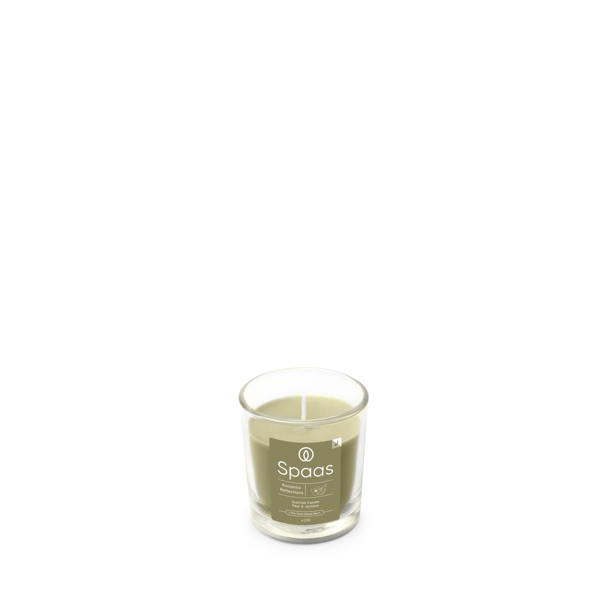 Spaas Geurkaars Romantic Reflections - Pear and Jasmine - 25 Branduren