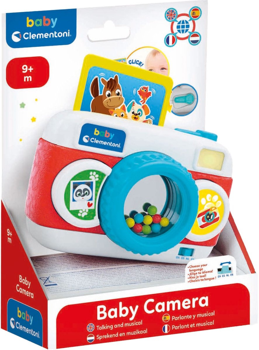 Clementoni Baby Camera met licht en geluid