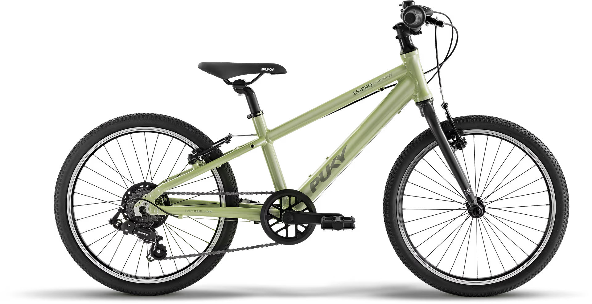 Puky LS-PRO Kinderfiets Mint Green/Anthracite 2 Handremmen 7-speed 20 inch