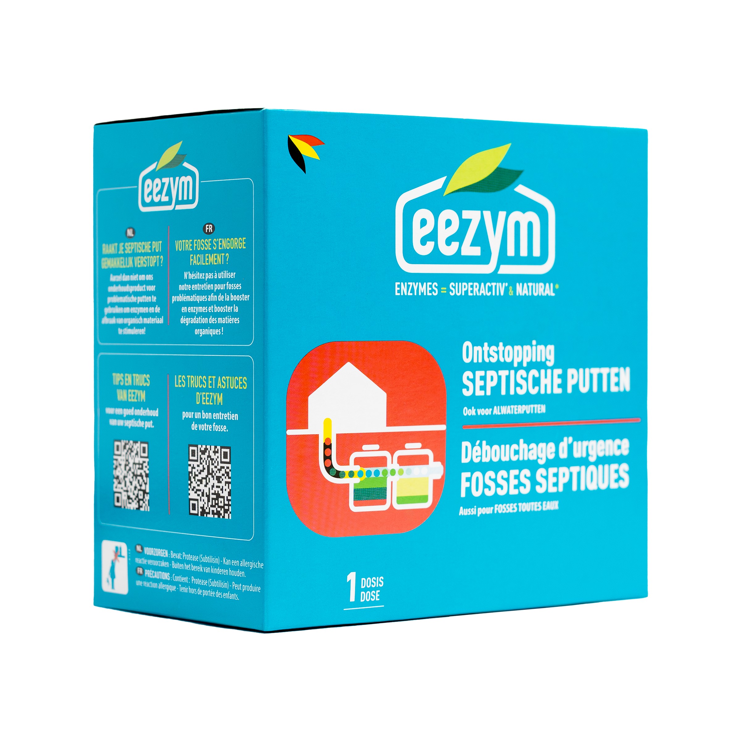 Eezym Ontstopping Septische putten - 500gr - 1 dosis