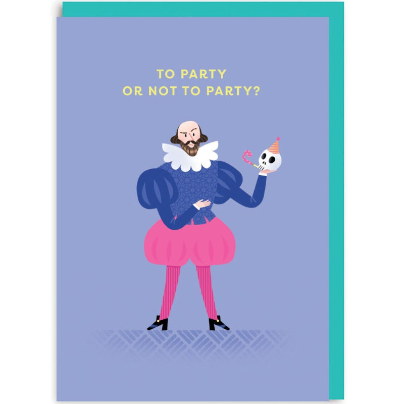 Enfant Terrible Wenskaart Icons - Shakespeare Enfant Terrible Wenskaart Icons - Shakespeare