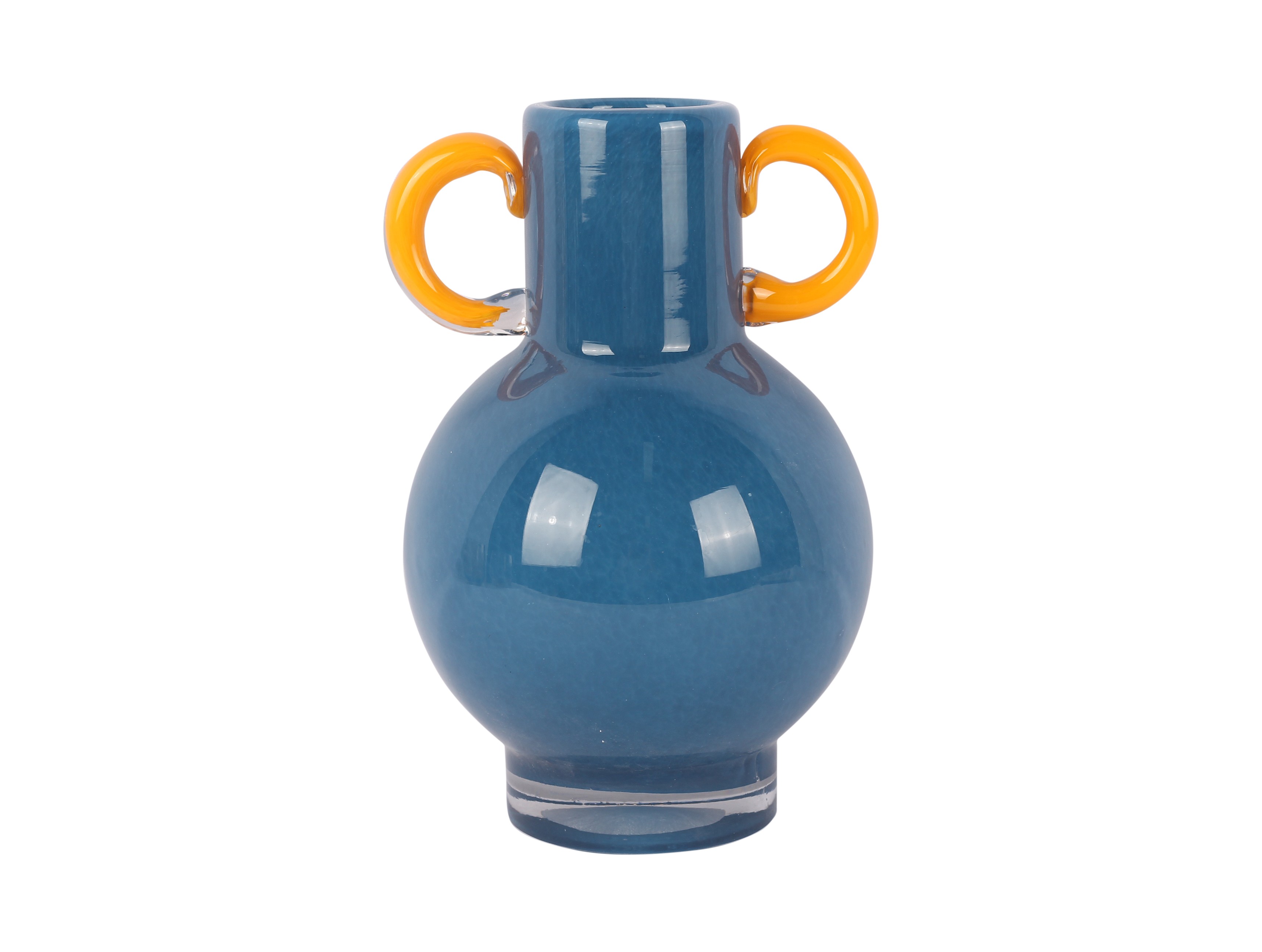 Present Time Vaas Fiesta Bright Blue 15x24 cm - Glas