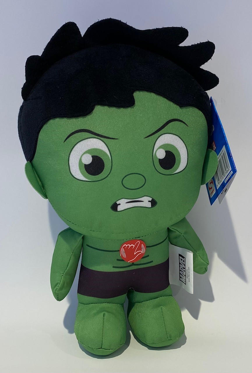 Lil' Bods Hulk 30 cm Pluche Knuffel met Geluid