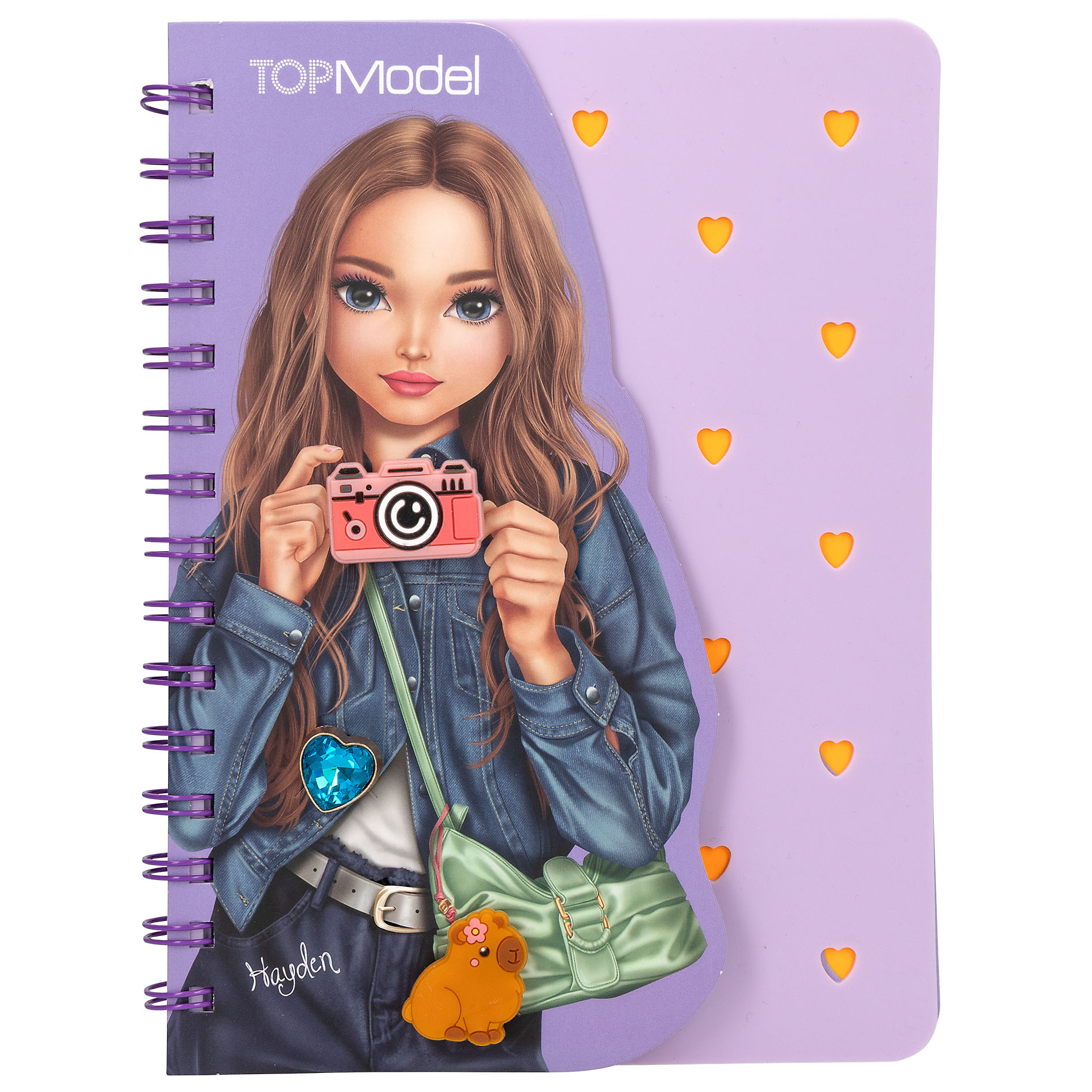 TOPModel Notitieboek met 3 Pins Pin It