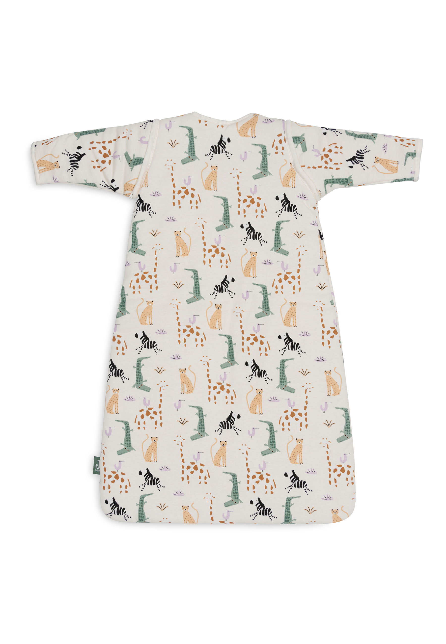 Jollein Slaapzak afritsbare Mouwen Jungle Jambo 90 cm