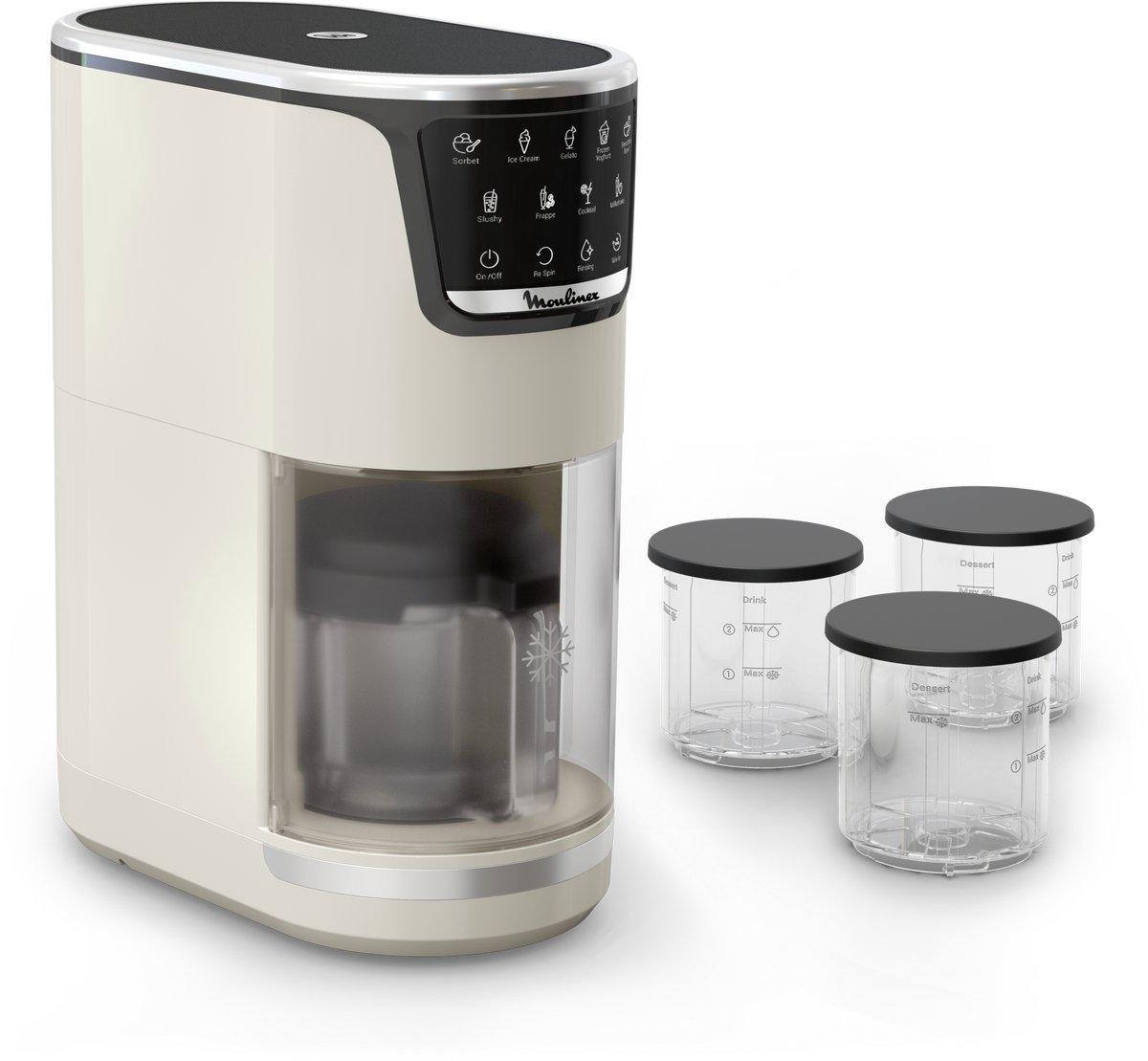 Moulinex Dolci ice cream maker, IJsmachine MJ602AF0