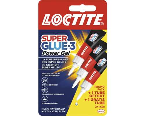 Loctite Power Flex Gel 3 g 2+1 Gratis