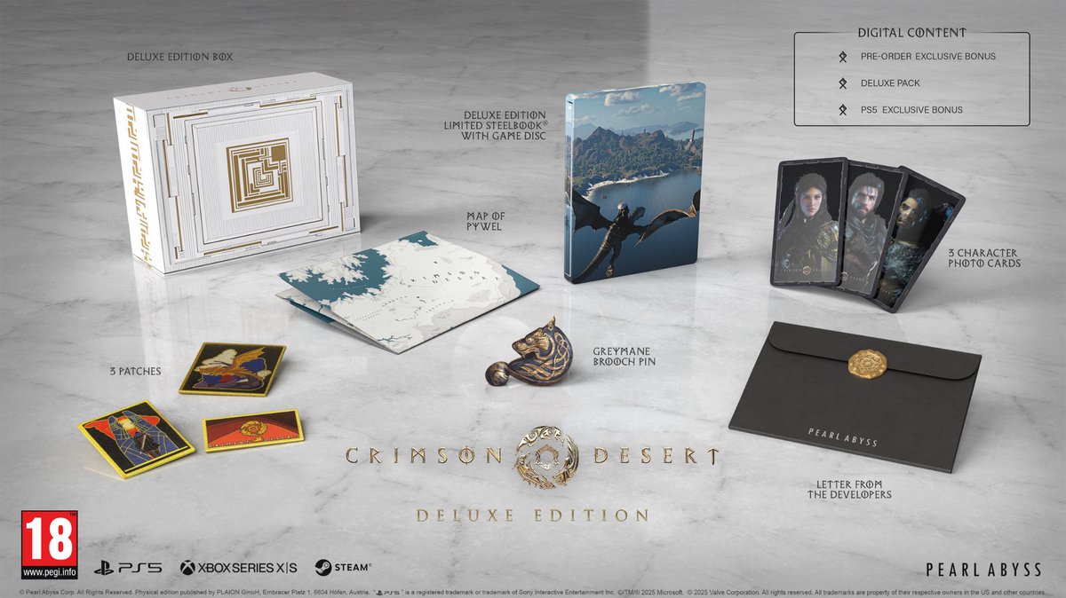 PS5 Crimson Desert - Deluxe Edition