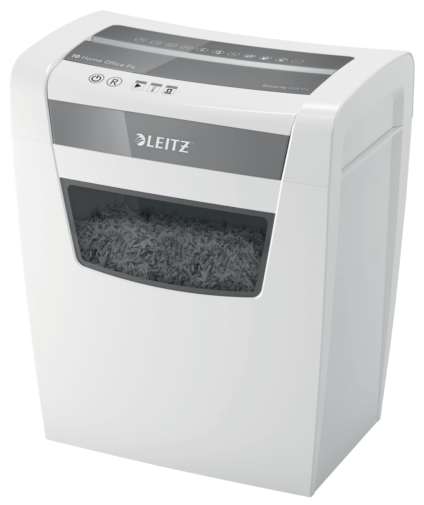 Leitz Papiervernietiger IQ Home Office 10 Vel - P4 Cross Cut - 23 l
