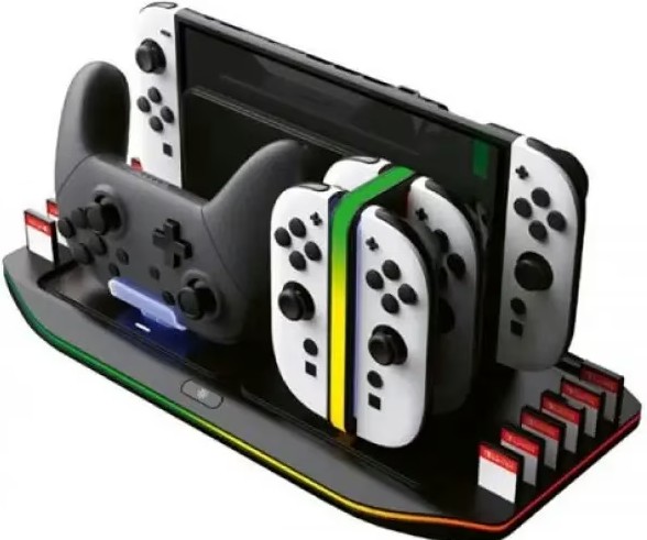 Nintendo Switch 2 Lader voor Console+4 Pro Controllers+Pro Controller