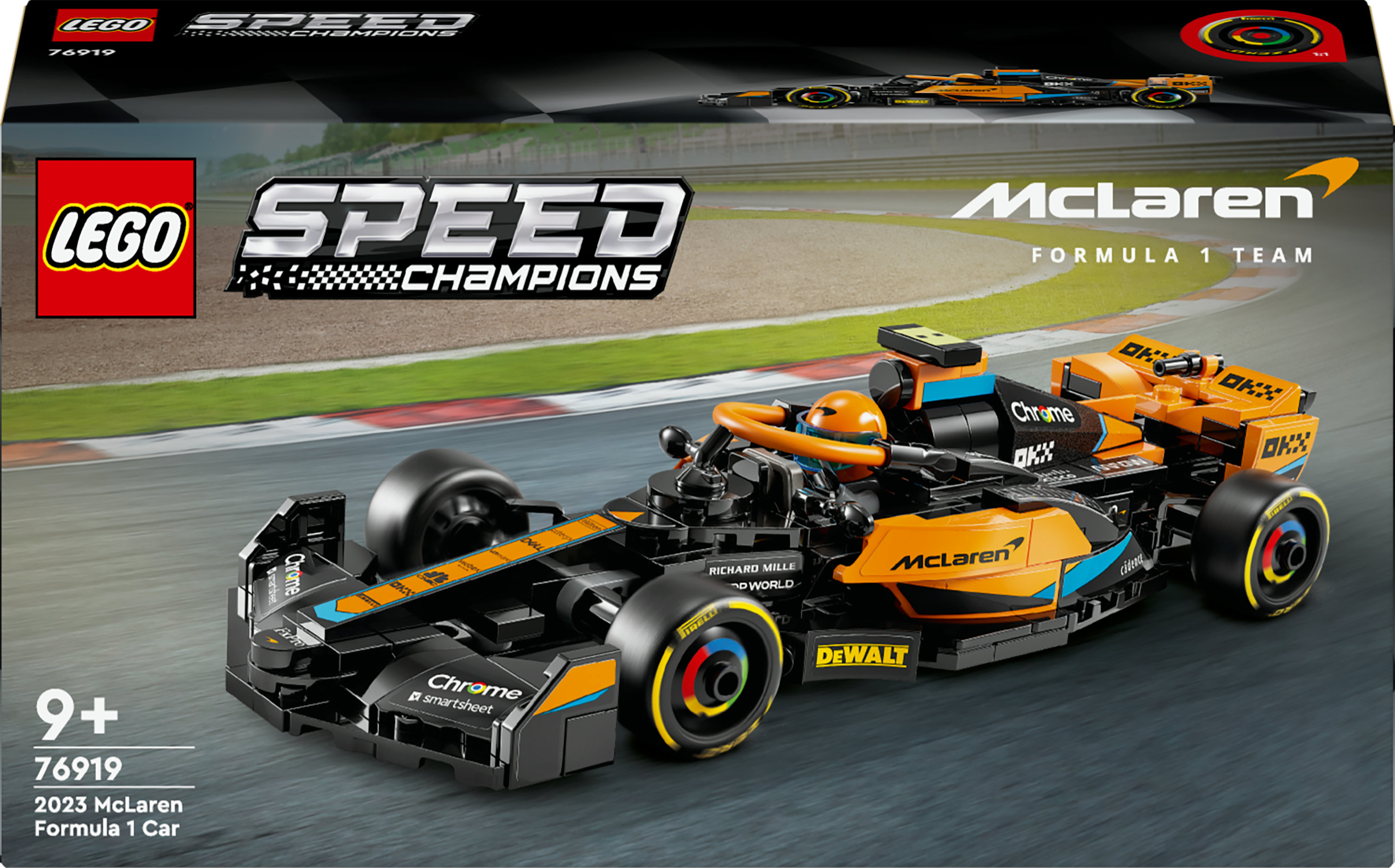 Alle LEGO Speed Champions Sets voor maart 2024 LEGO Speed Champions 76919 McLaren Formule 1 racewagen 2023