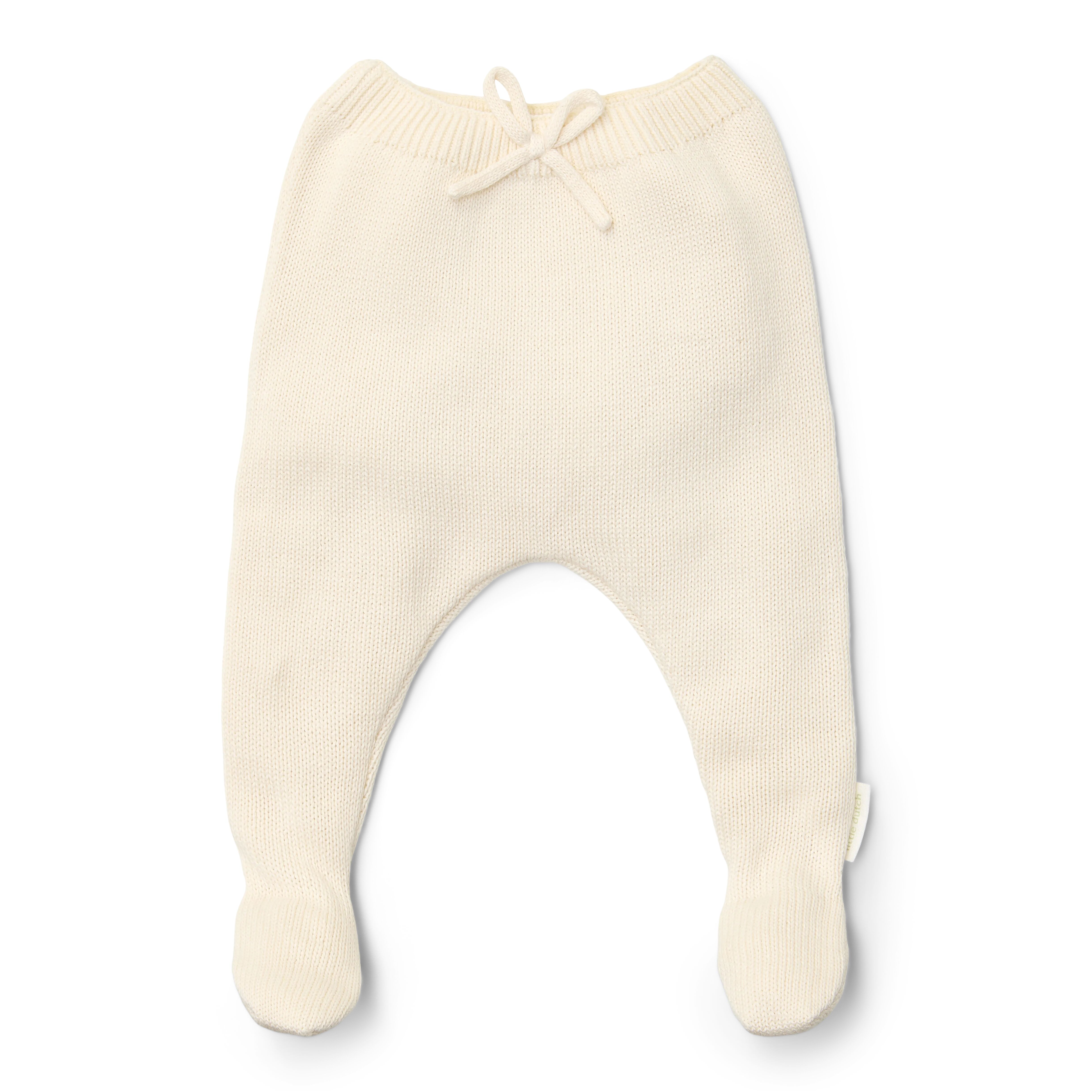 Little Dutch Broek Tricot Nb Unisex Off White - 50