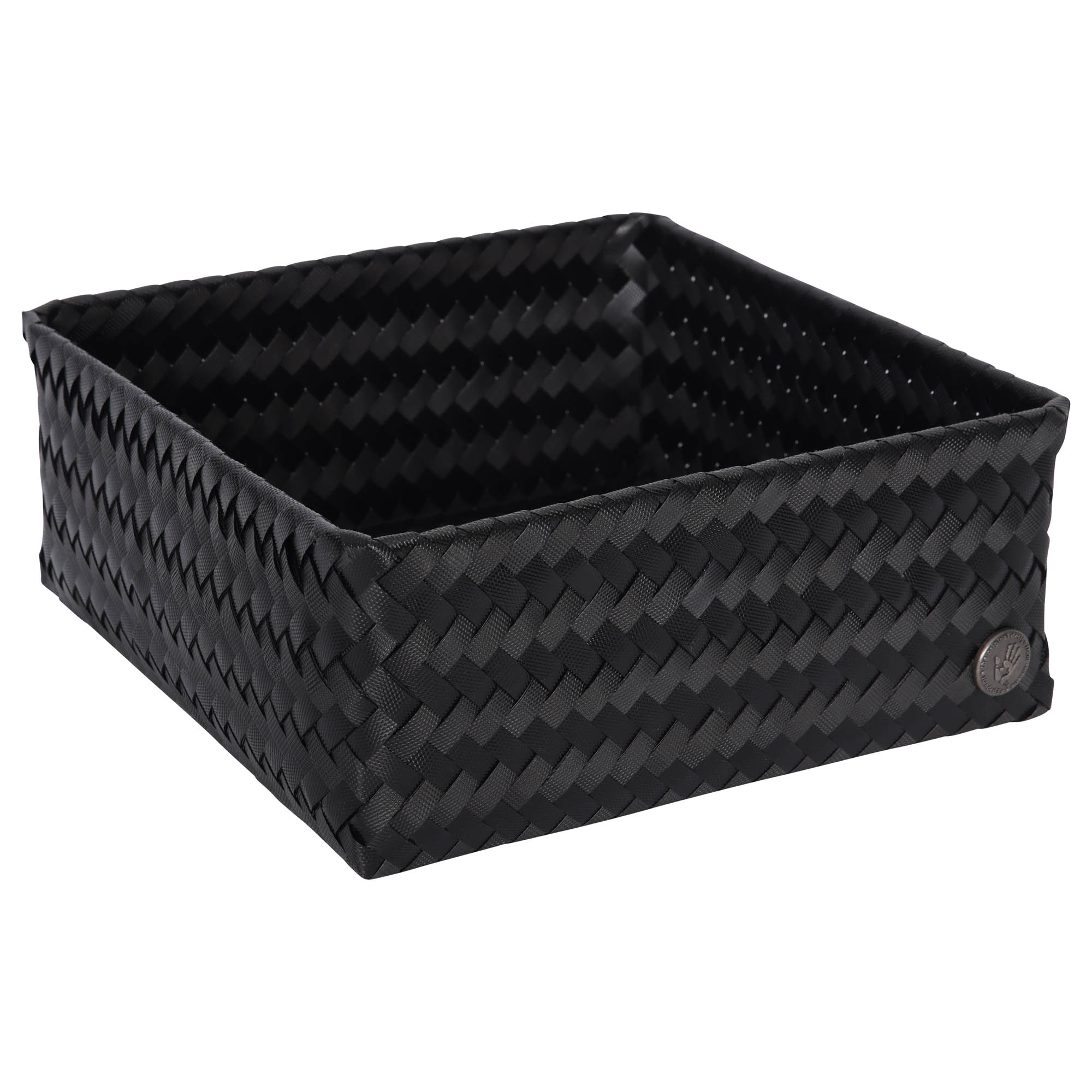 Handed By Mand Fit Square 24 Zwart 10x24x24 cm - Handgemaakt
