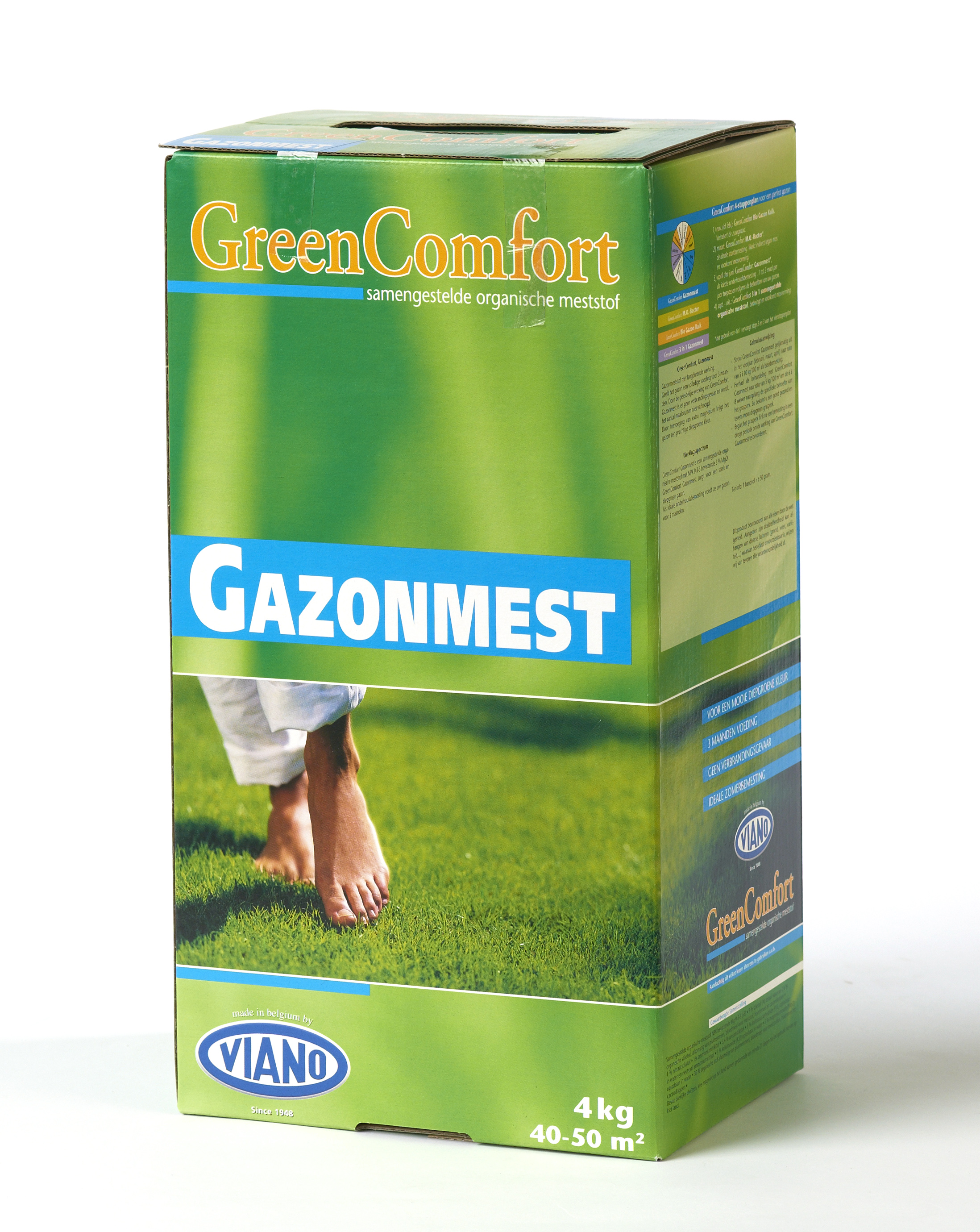 VIANO Greencomfort Gazonmest 80-100 m2 4 kg