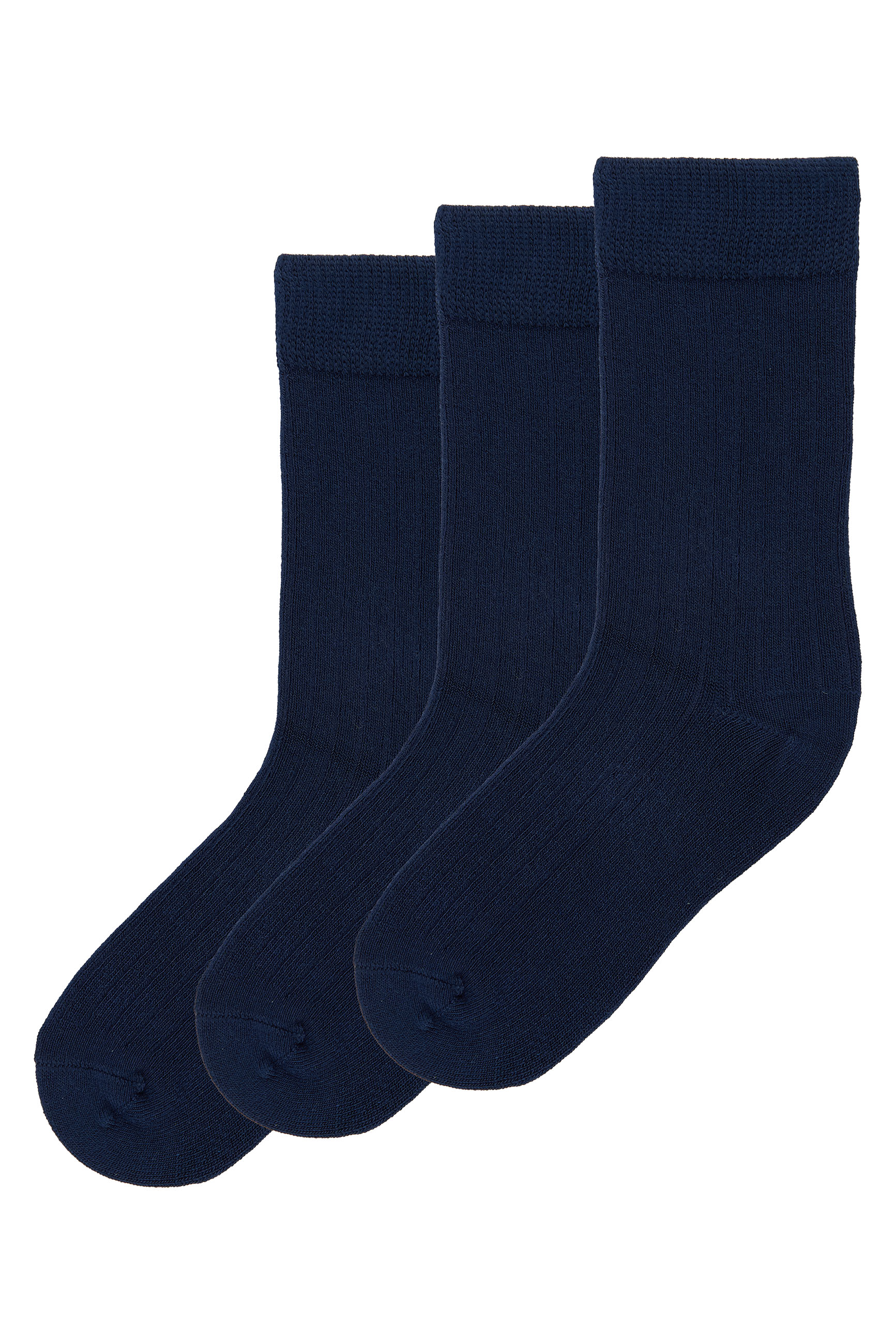 Minipop Sok Kids Bamboo 3 paar Navy - maat 35-38