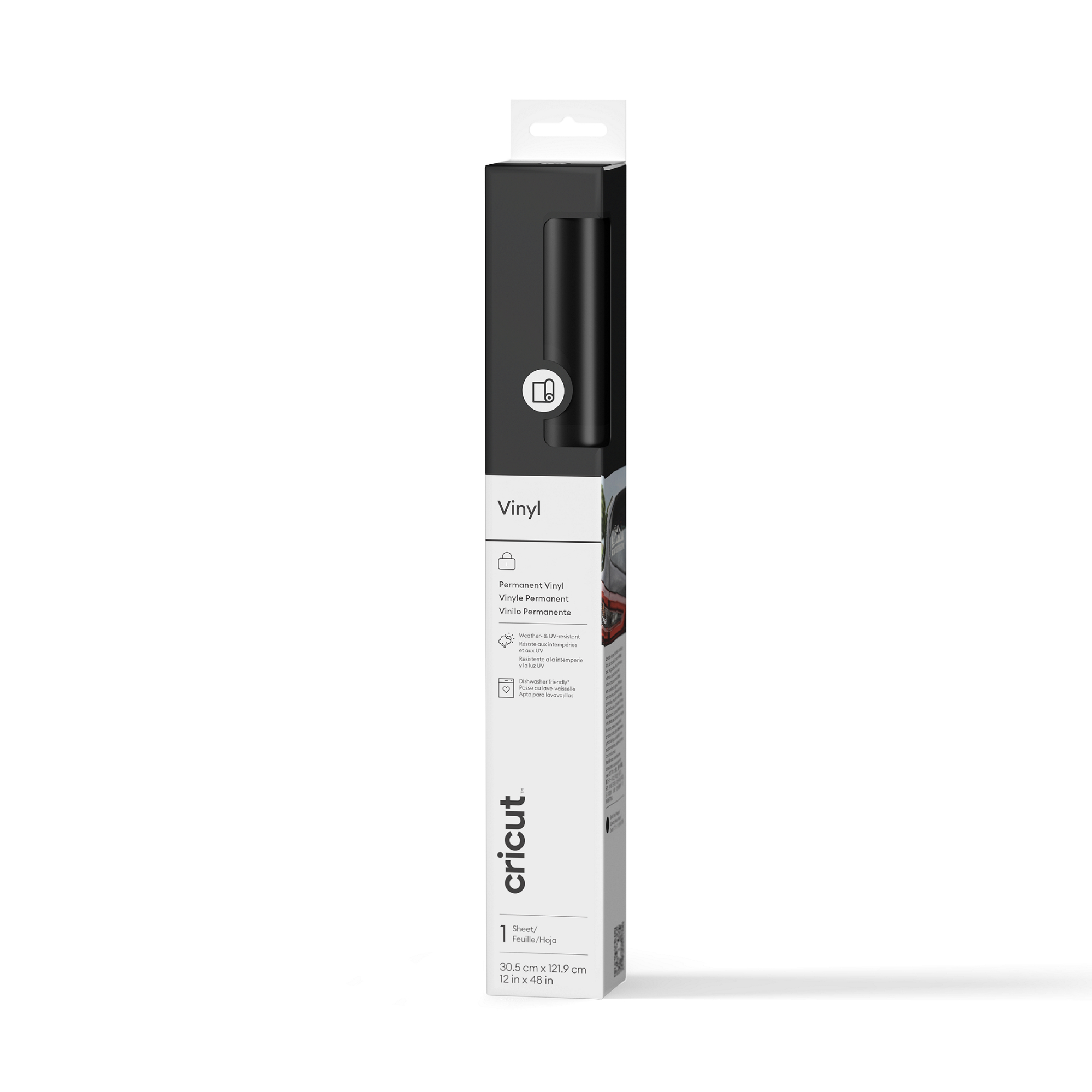 Cricut Premium Vinyl Permanent 30x120cm (Black)