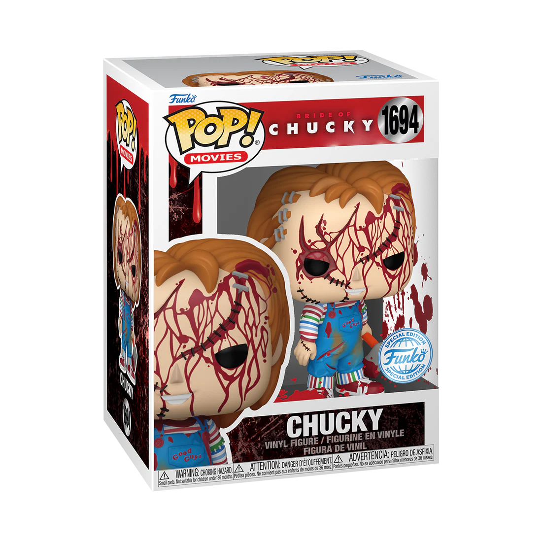 Funko Pop! Movies - Bride of Chucky: Chucky -> Special BD Edition 1694