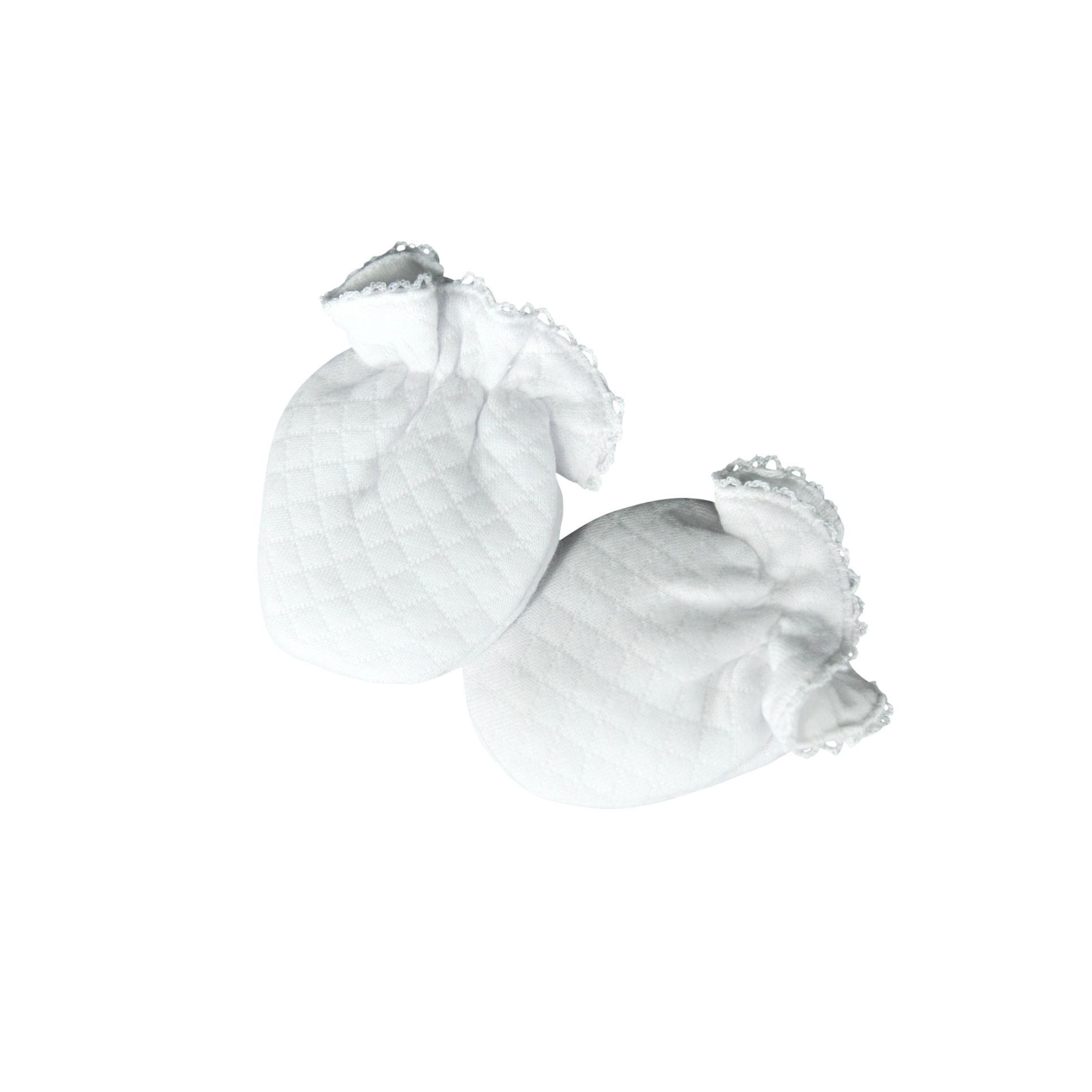 Living Nature Krabwantjes Lux in Losange Wit 0-3 maand