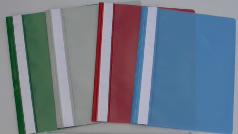 Bestekmap A5 PVC set van 20 - assorti - Prijs per Stuk