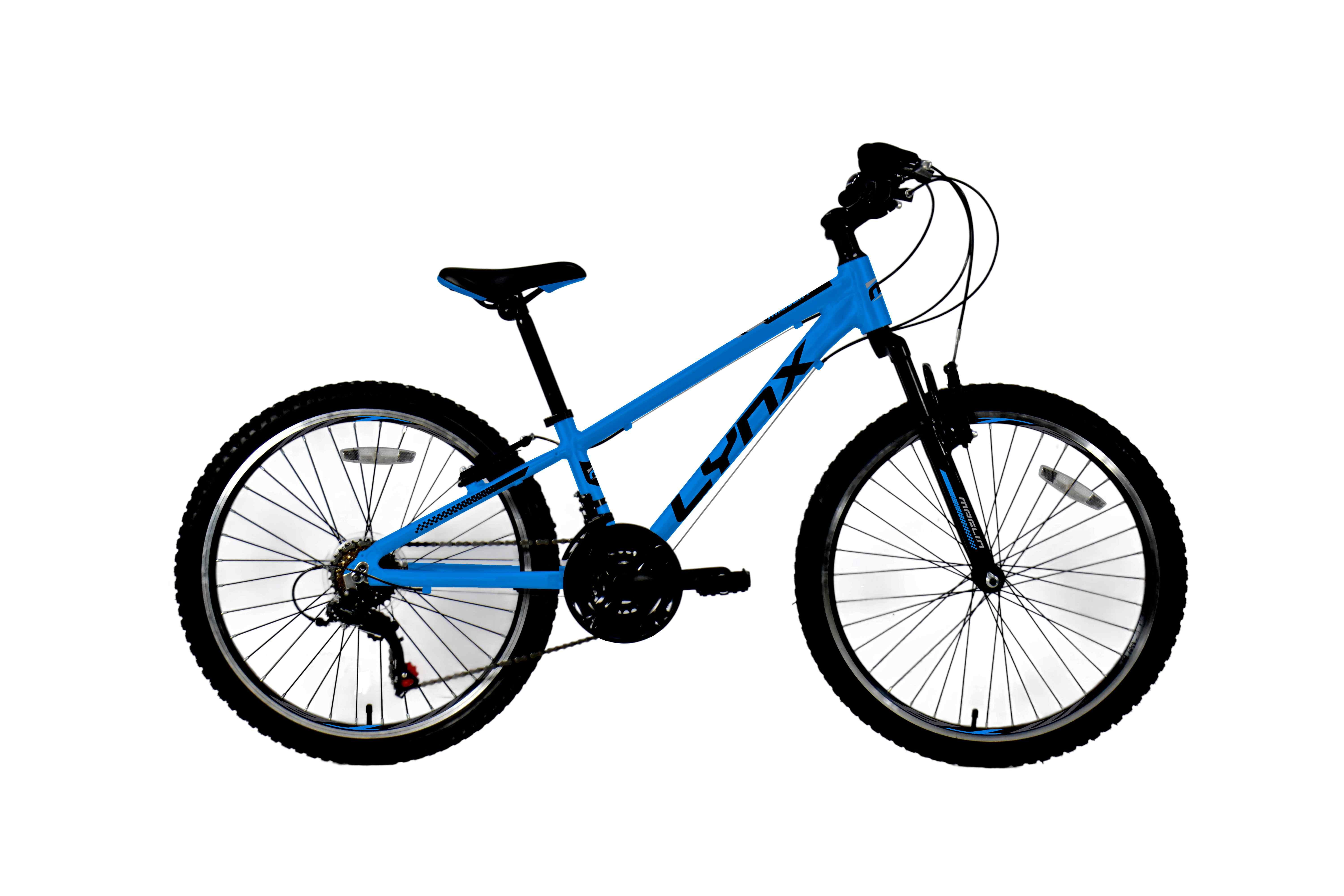 Lynx Mountainbike 24" Aluminium Frame Blauw
