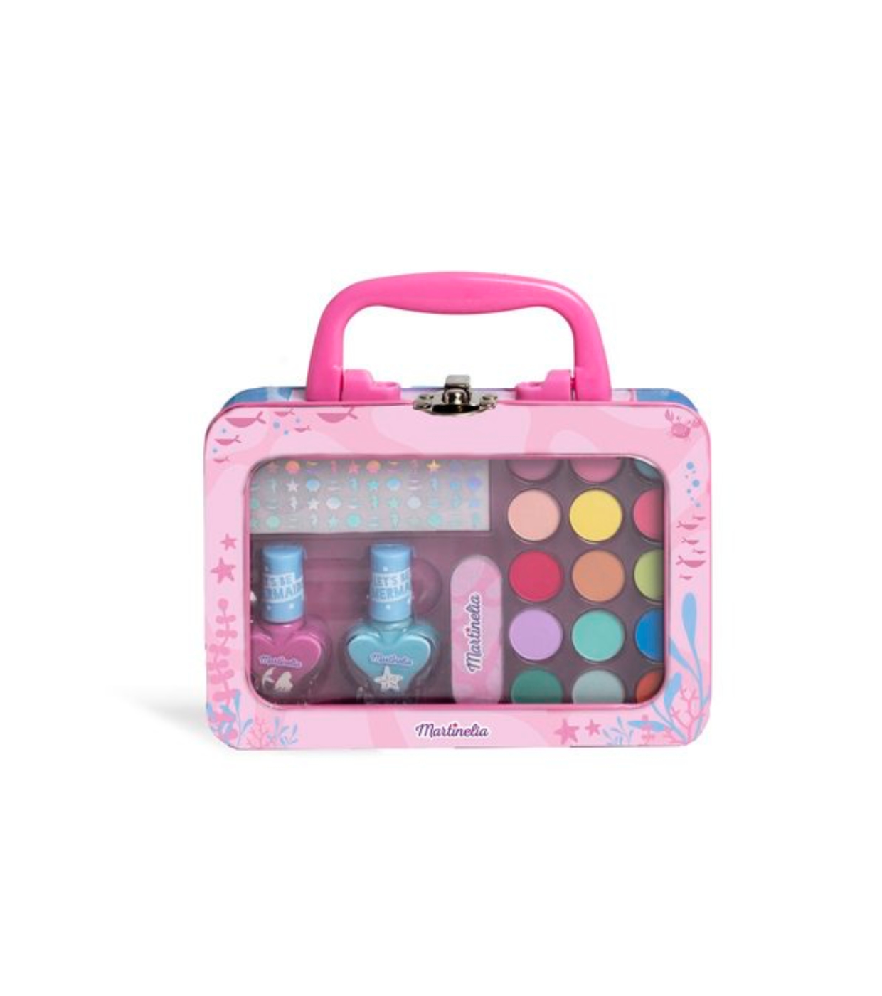 Martinelia Kinder Make Up, Mermaid mini Case, 17 delig