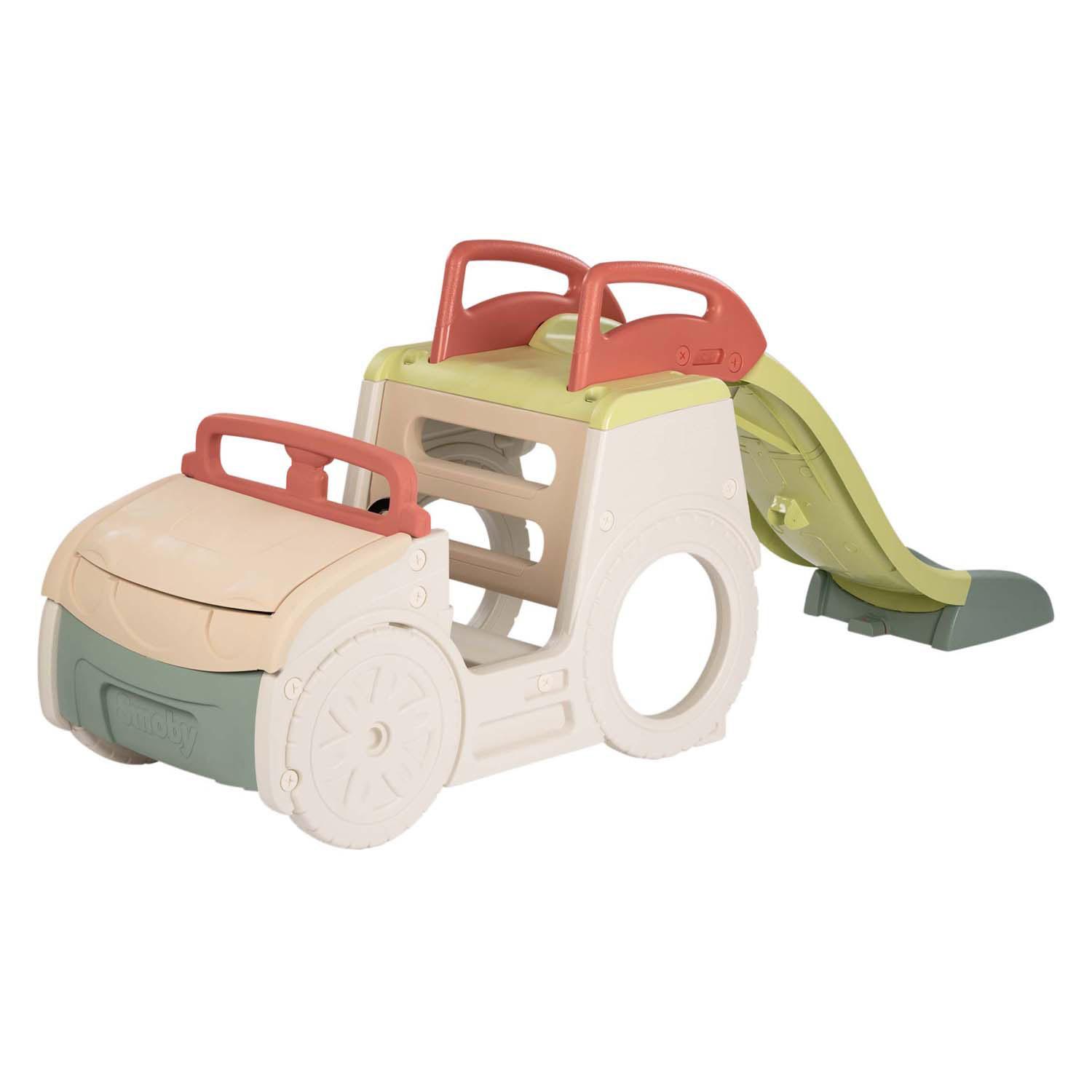 Smoby Avonturen Auto met Glijbaan