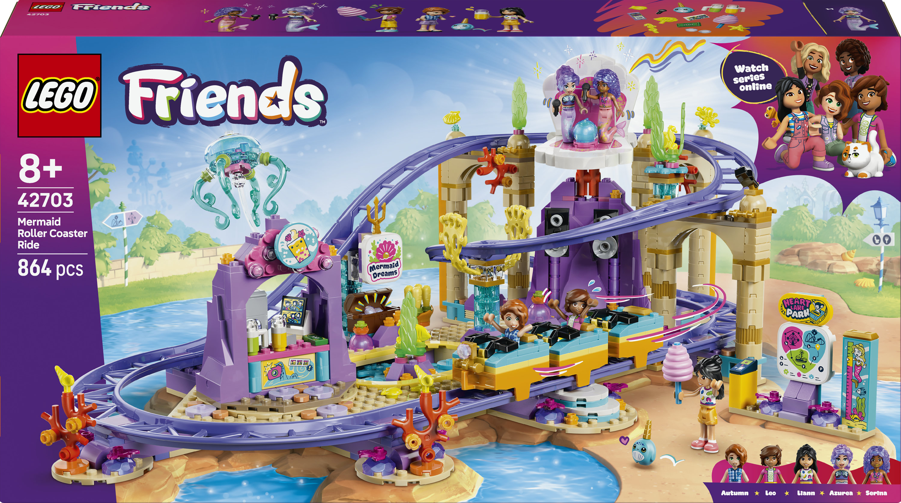 Lego Friends 42703 Zeemeerminnenachtbaan
