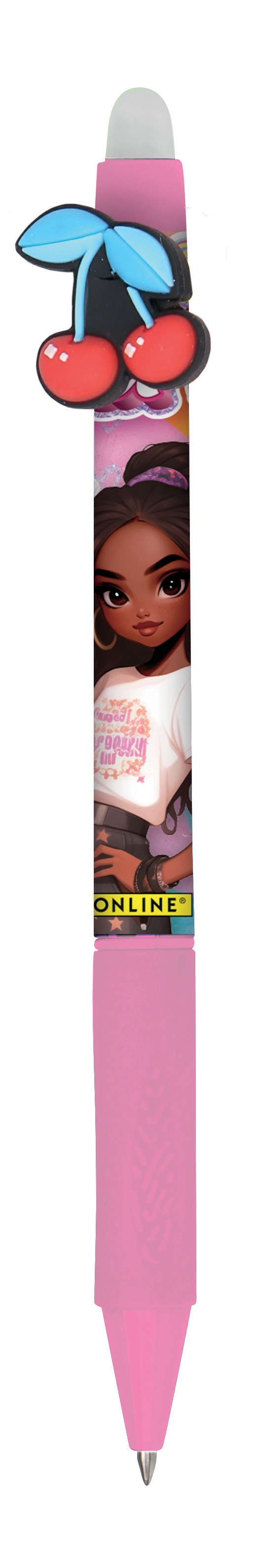 Online Uitwisbare Balpen Magixx Fun Fashion Miss Cherry