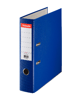 Esselte Klasseur Economy Blauw A4 - 75mm - Karton/PP - met Duimgat