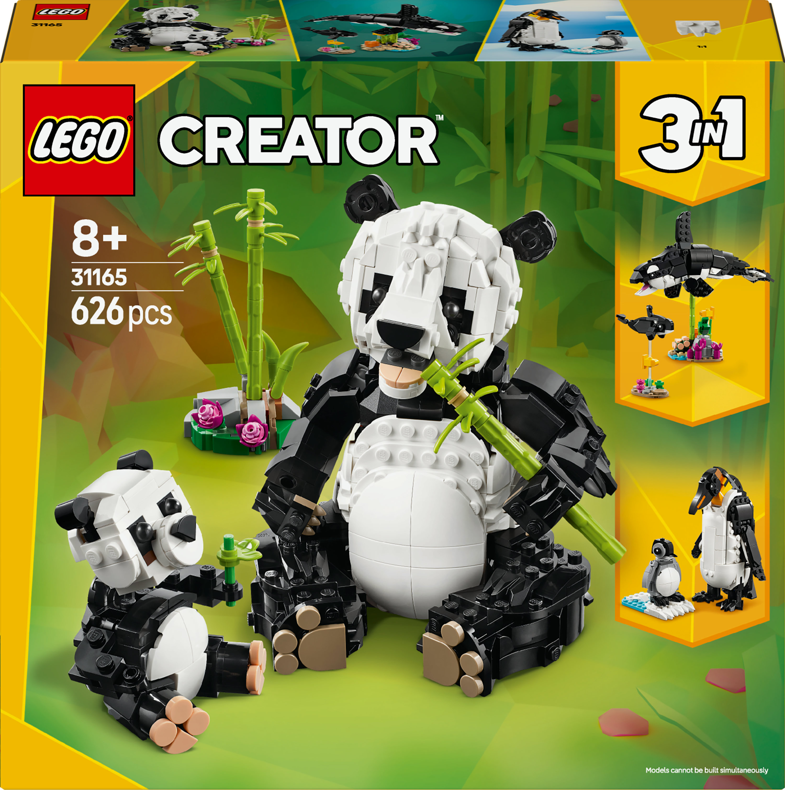 LEGO Creator 31165 Wilde Dieren : Pandafamilie