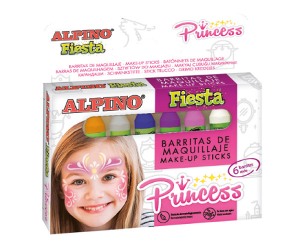 Alpino Make-up Sticks Princess Set van 6