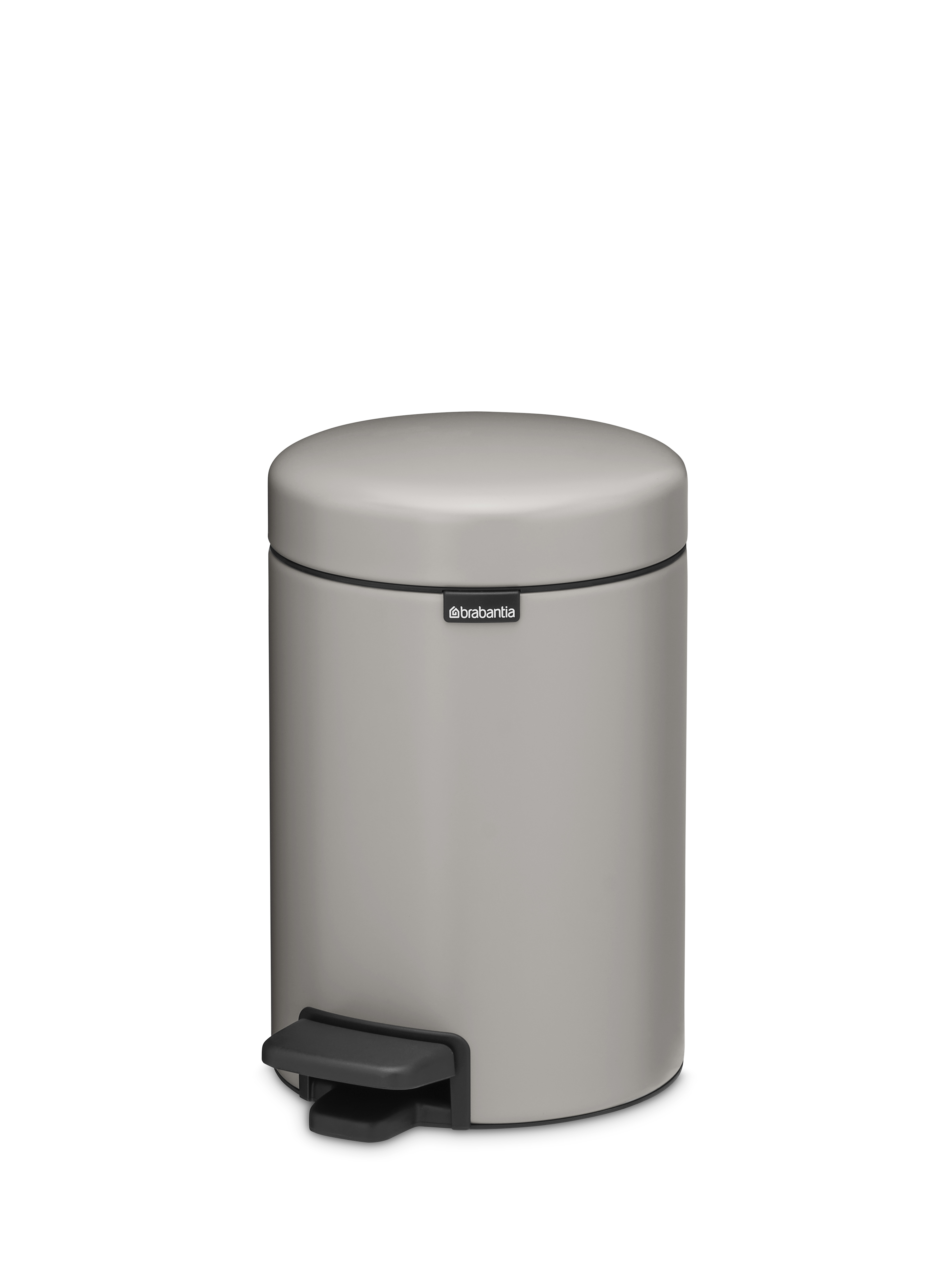 Brabantia Pedaalemmer NewIcon 3l Soft Grey - 16.8x26.4 cm - Staal