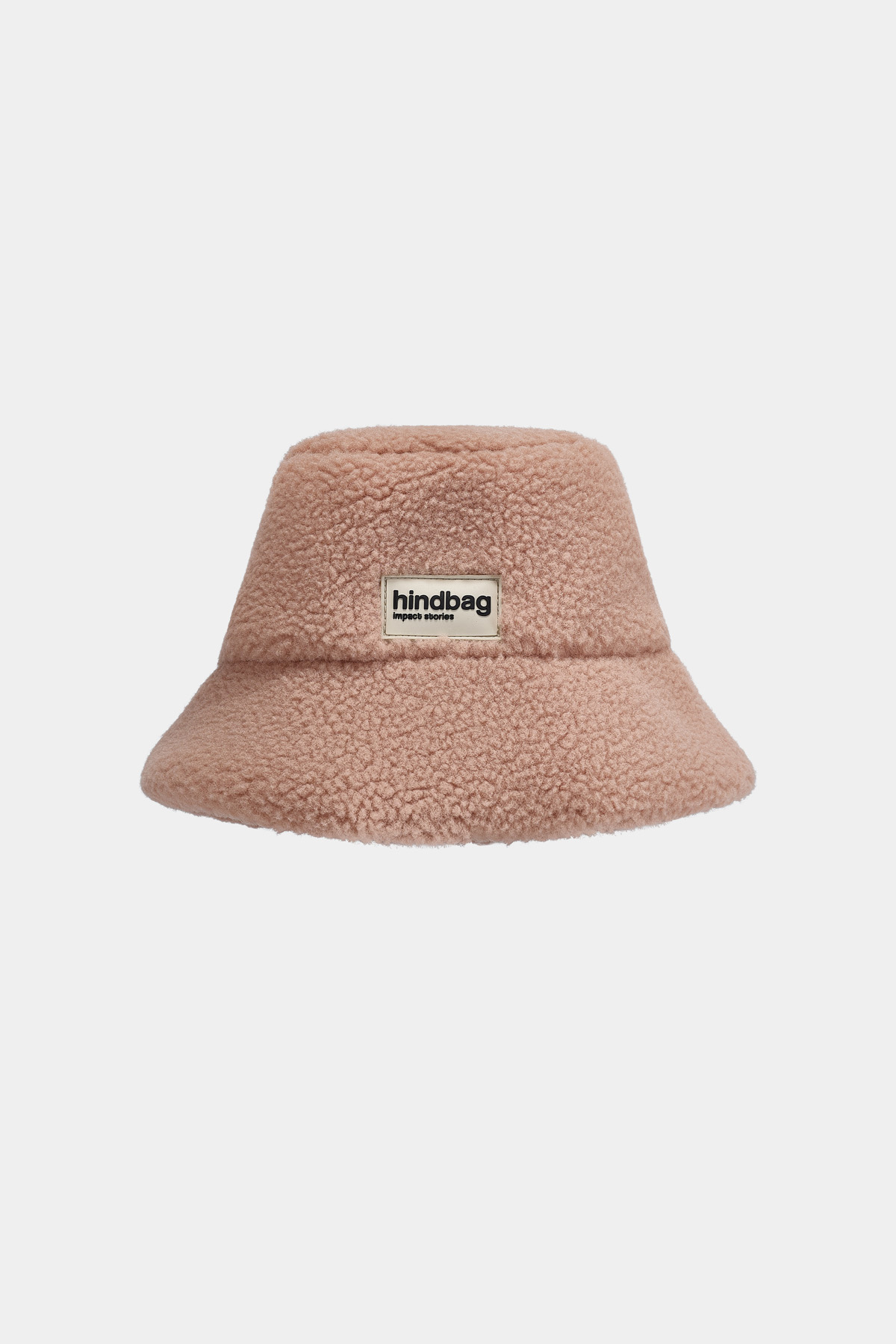 Hindbag Bob Hoed Teddy Powder Pink One Size