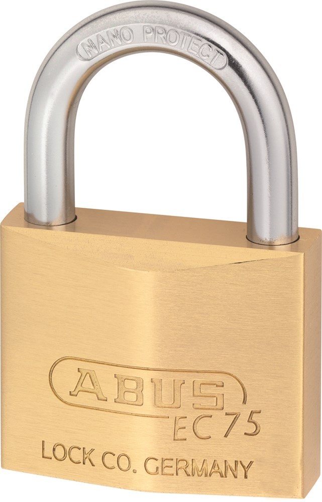 Abus Hangslot met Cilinderslot 75/40C
