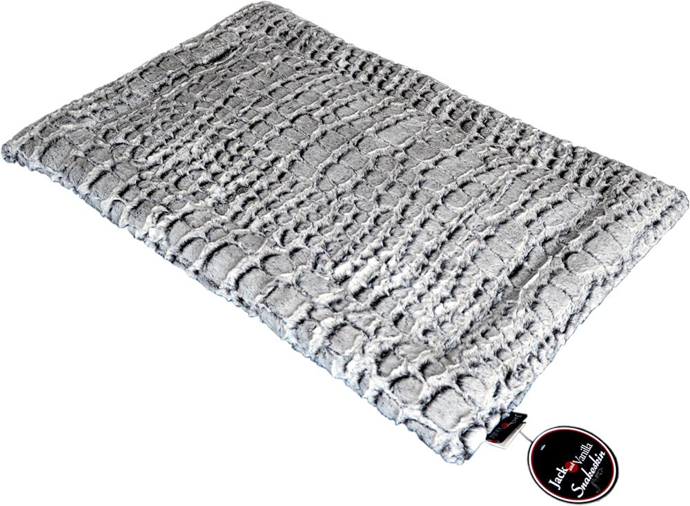 J&V BENCH CUSHION SNAKESKIN 73X119CM