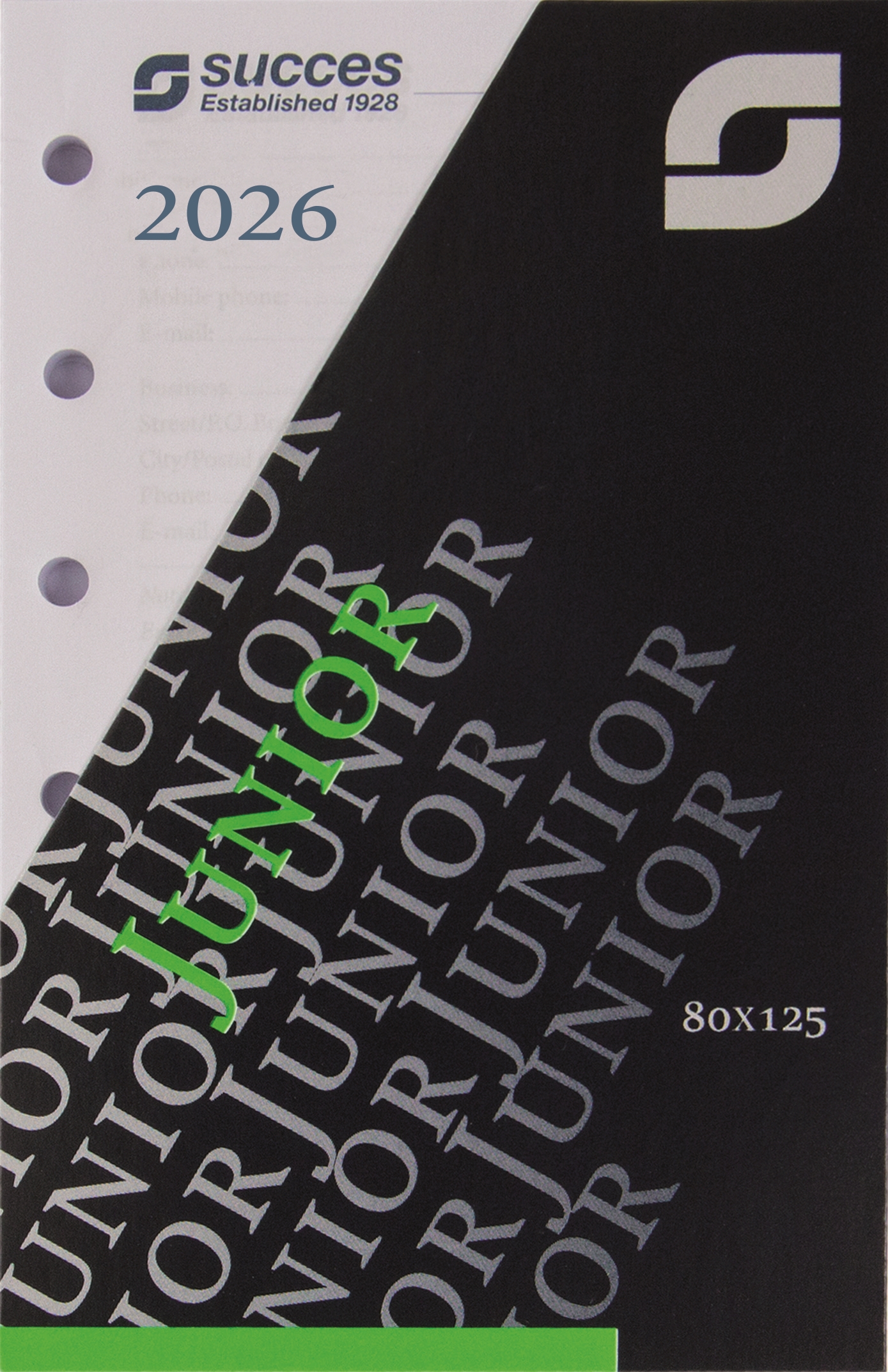 Succes Jaarinhoud 2026 Junior 1week/2pag Internationaal Wit