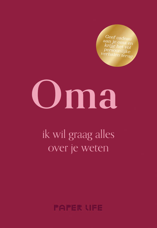 Oma, ik wil graag alles over je weten