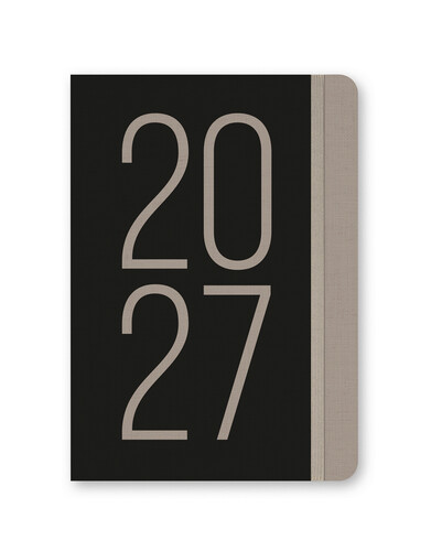 Letts Agenda 2027 Essence A5 1week/2pag Internationaal Zwart