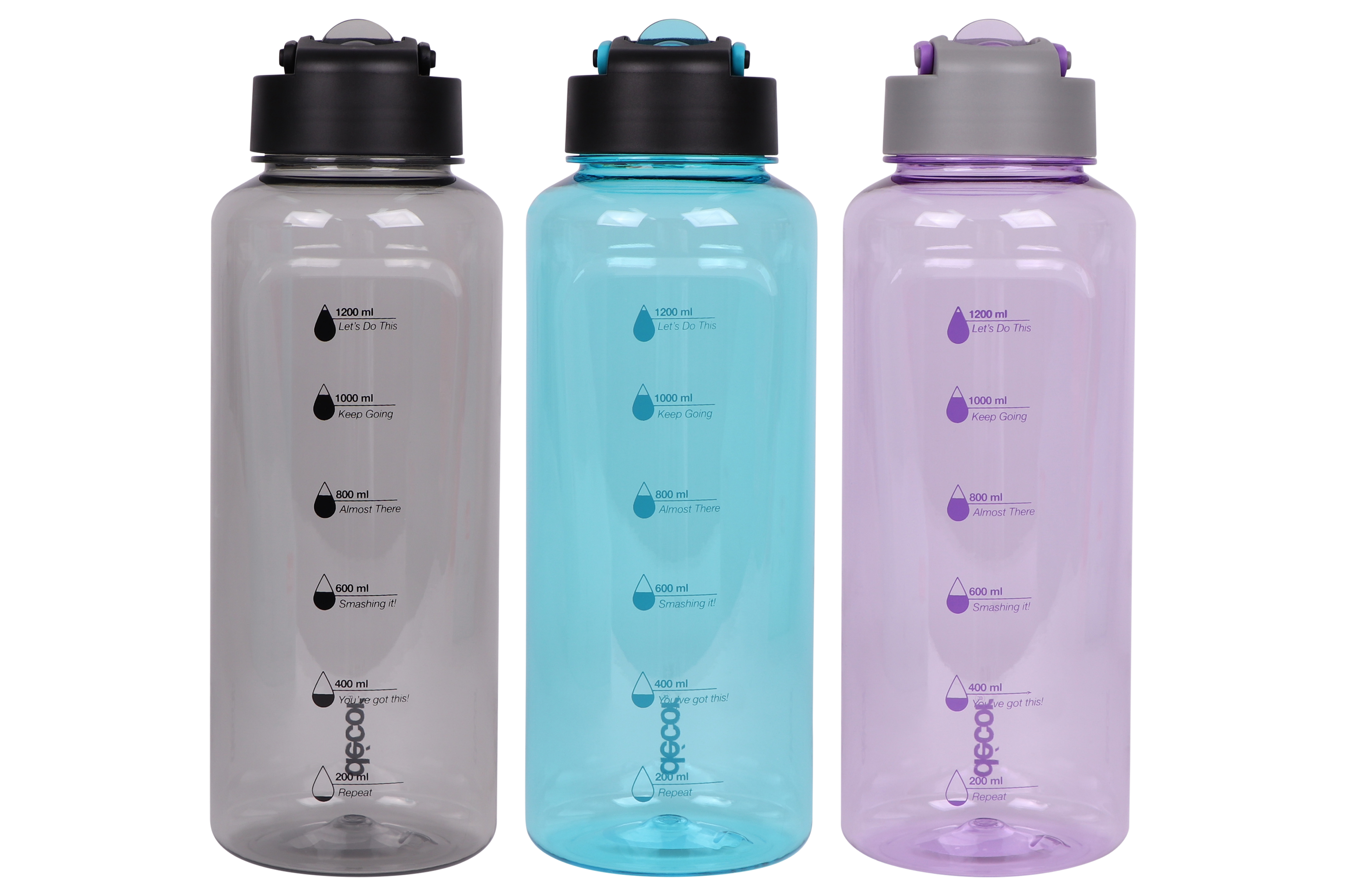 Décor Drinkfles Thirst 1.5l - Tritan - assorti - prijs per stuk